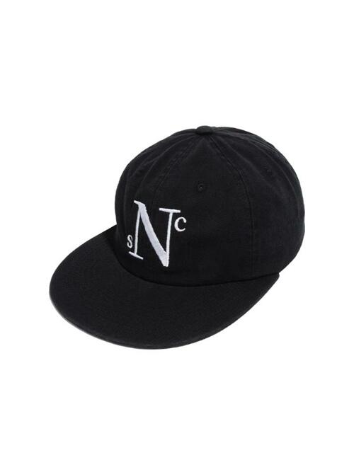 N LOGO FLAT VISOR CAP (BLACK)