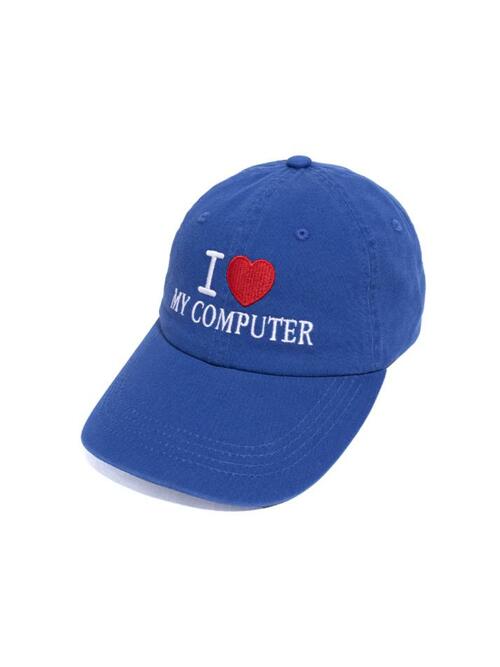 I LOVE MY PC WASHED CAP (ROY)