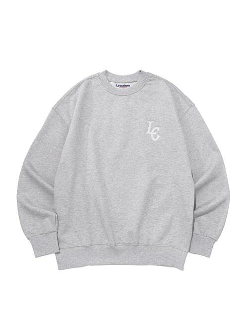 체인 엘씨 로고 맨투맨 (멜란지)