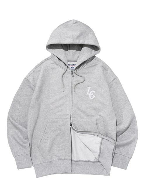 체인 엘씨 로고 후드집업 (멜란지)