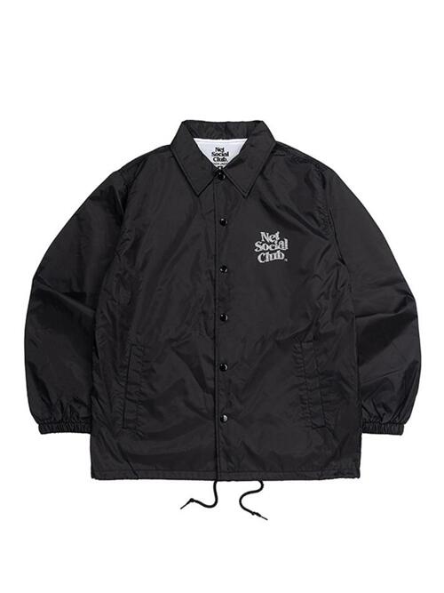 ILLUSIONS COACH JACKET (BLACK)