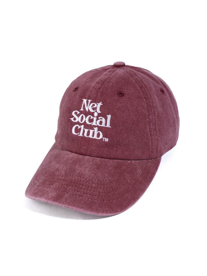 OG LOGO PEACH PIGMENT CAP (BURGUNDY)