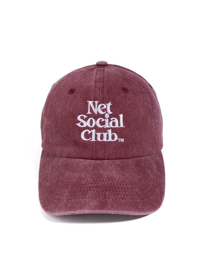 OG LOGO PEACH PIGMENT CAP (BURGUNDY)
