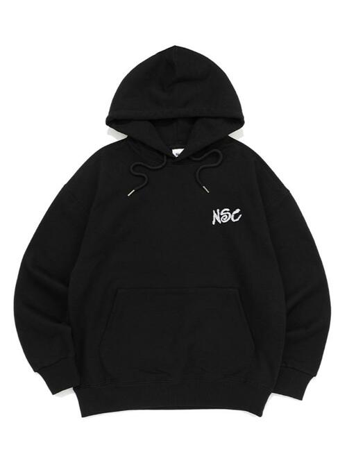 WOBBLY NSC HOOD TEE (BLACK)