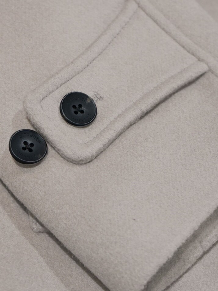 [birbante] 울 캐시미어 발마칸 코트 - 베이지