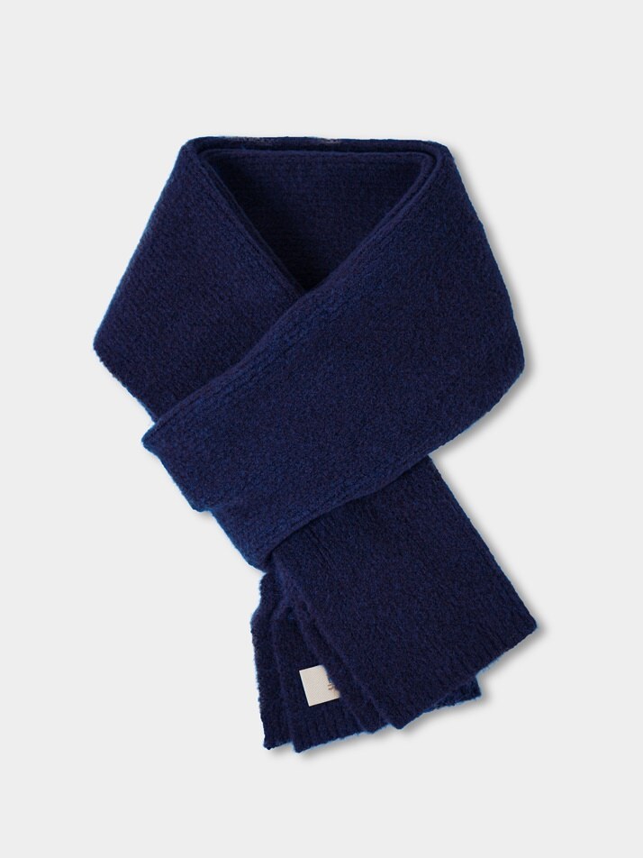 [birbante] 소프트 웜 머플러 - 멀티 네이비