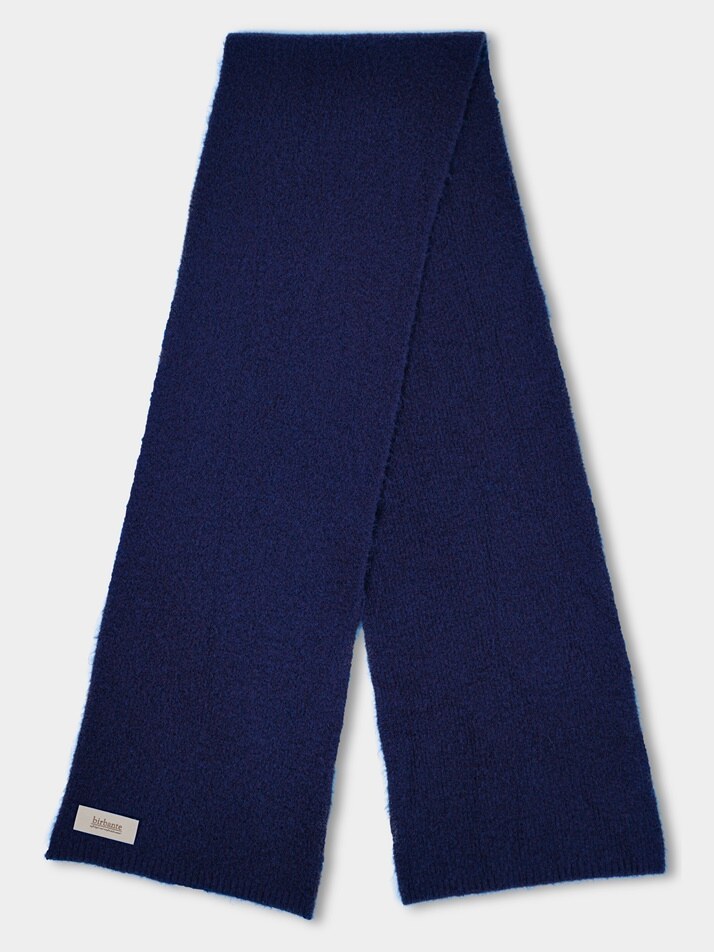 [birbante] 소프트 웜 머플러 - 멀티 네이비