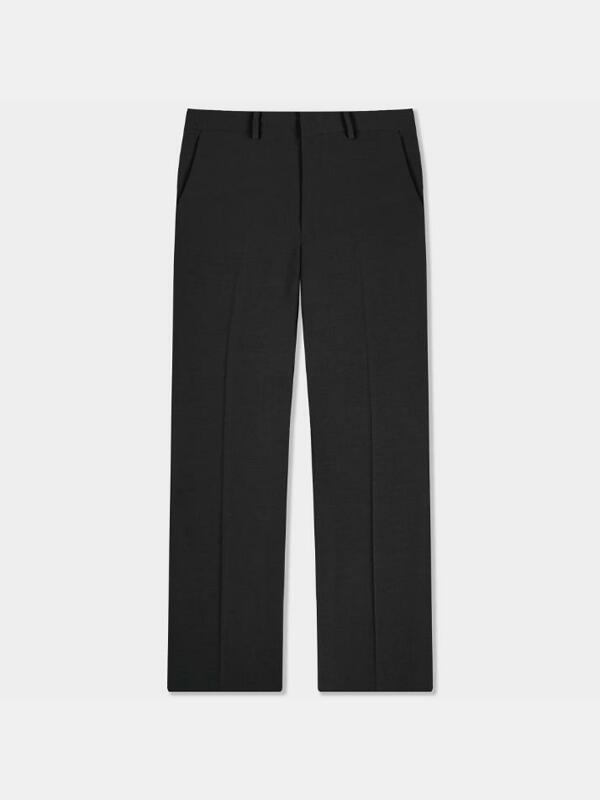 [birbante] 에센셜 슬릿 슬랙스 - 블랙