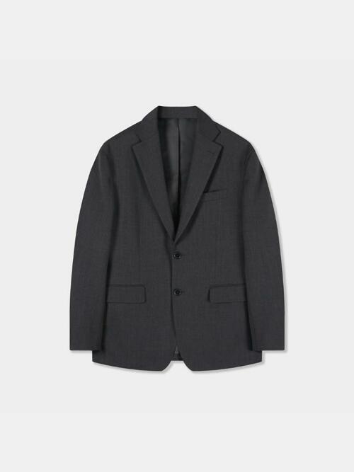 [birbante] 테일러드 셋업 블레이저 자켓 - 차콜