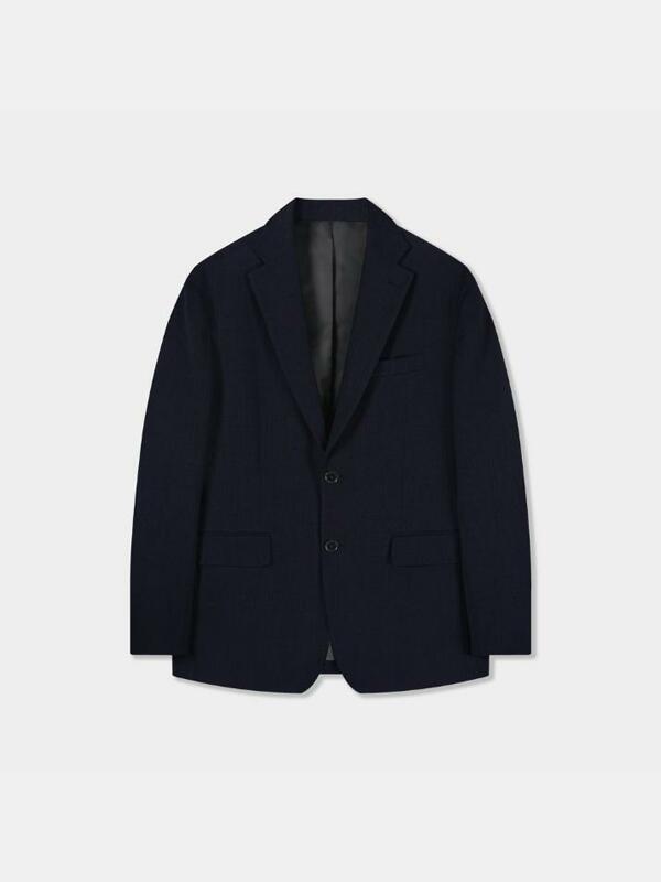 [birbante] 테일러드 셋업 블레이저 자켓 - 다크 네이비