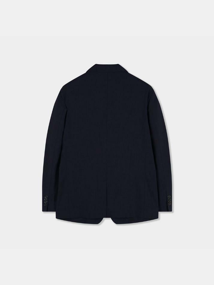 [birbante] 테일러드 셋업 블레이저 자켓 - 다크 네이비