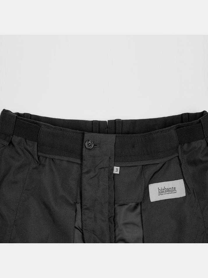 [birbante] 데일리 저지 레귤러핏 셋업 슬랙스 - 블랙