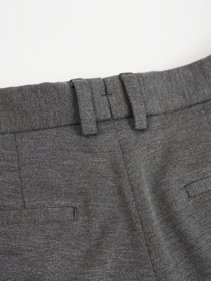 [birbante] 컴포트 스트레치 레귤러핏 셋업 슬랙스 - 차콜