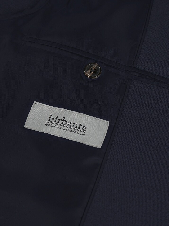 [birbante] 컴포트 스트레치 셋업 블레이저 자켓 - 다크 네이비