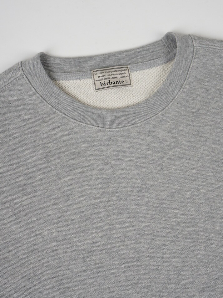 [birbante] 시그니처 크루넥 맨투맨 - 멜란지