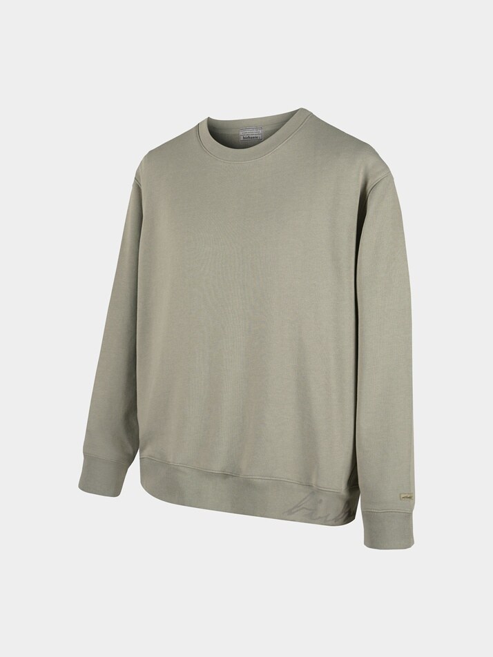 [birbante] 시그니처 크루넥 맨투맨 - 옥스포드 베이지