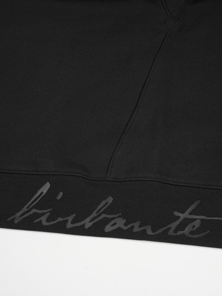 [birbante] 시그니처 크루넥 맨투맨 - 블랙