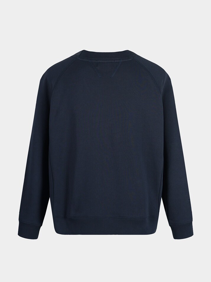 [birbante]  브이넥 스웨트 가디건 - 다크 네이비