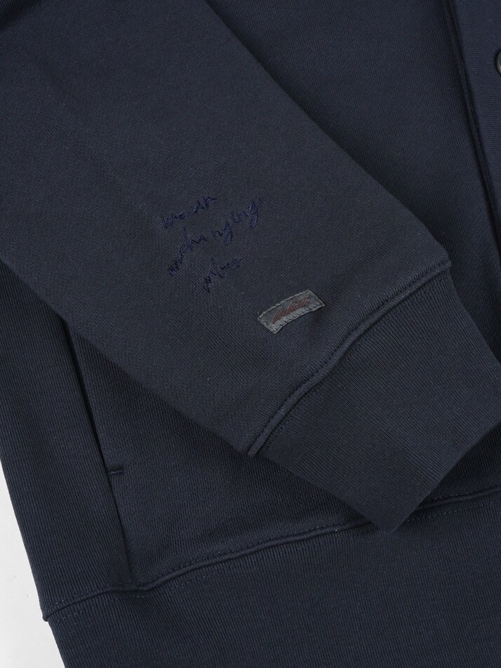 [birbante]  브이넥 스웨트 가디건 - 다크 네이비