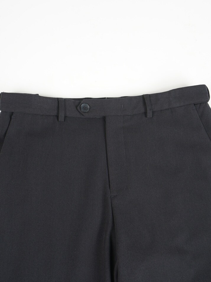 [birbante] 웜 스판 히든 밴딩 슬랙스 - 다크 그레이