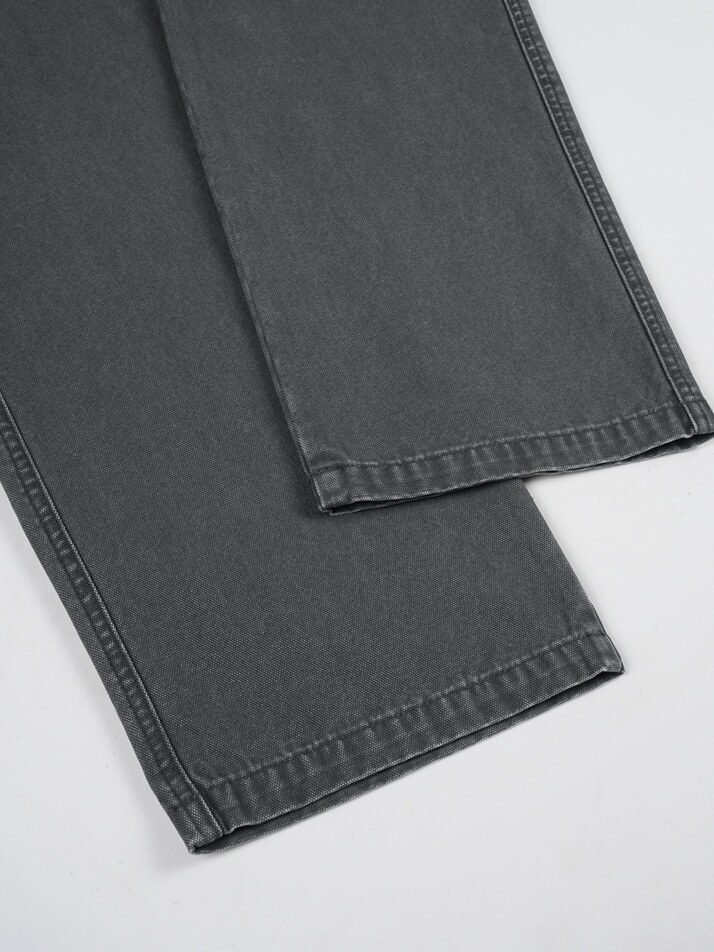 [birbante] 가먼트워싱 카고 치노 팬츠 - 다크 그레이