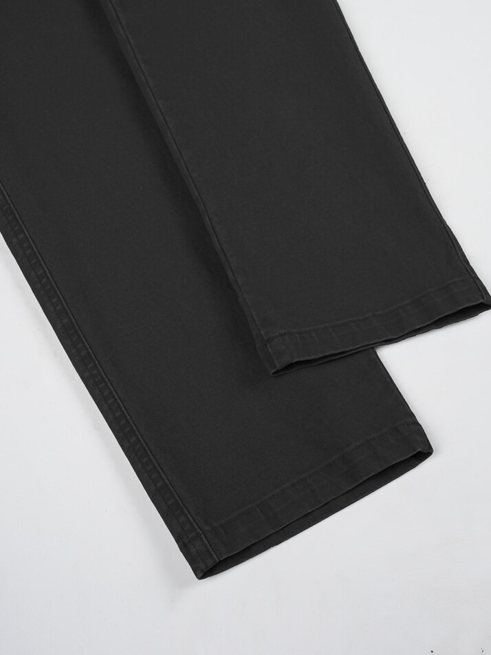 [birbante] 가먼트워싱 스판 치노 팬츠 - 블랙