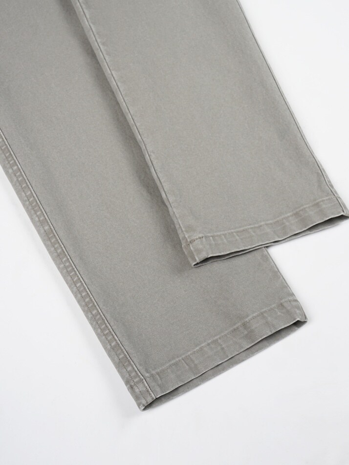 [birbante] 가먼트워싱 스판 치노 팬츠 - 그레이지