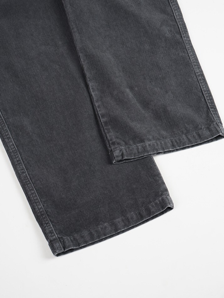 [birbante] 가먼트워싱 코듀로이 카펜터 C.L핏 치노 팬츠 - 그레이