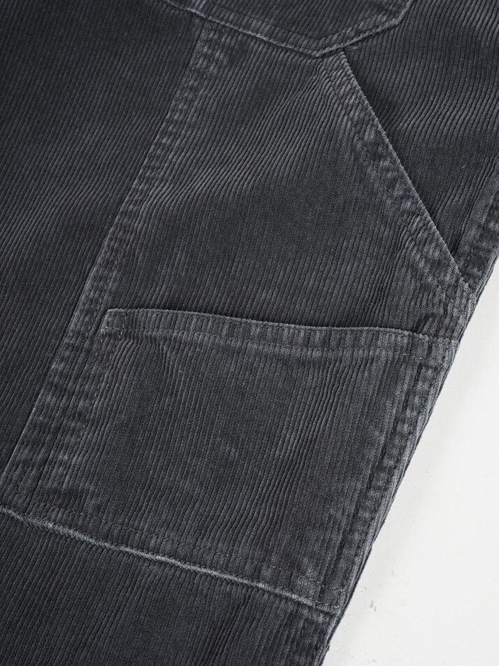 [birbante] 가먼트워싱 코듀로이 카펜터 C.L핏 치노 팬츠 - 그레이