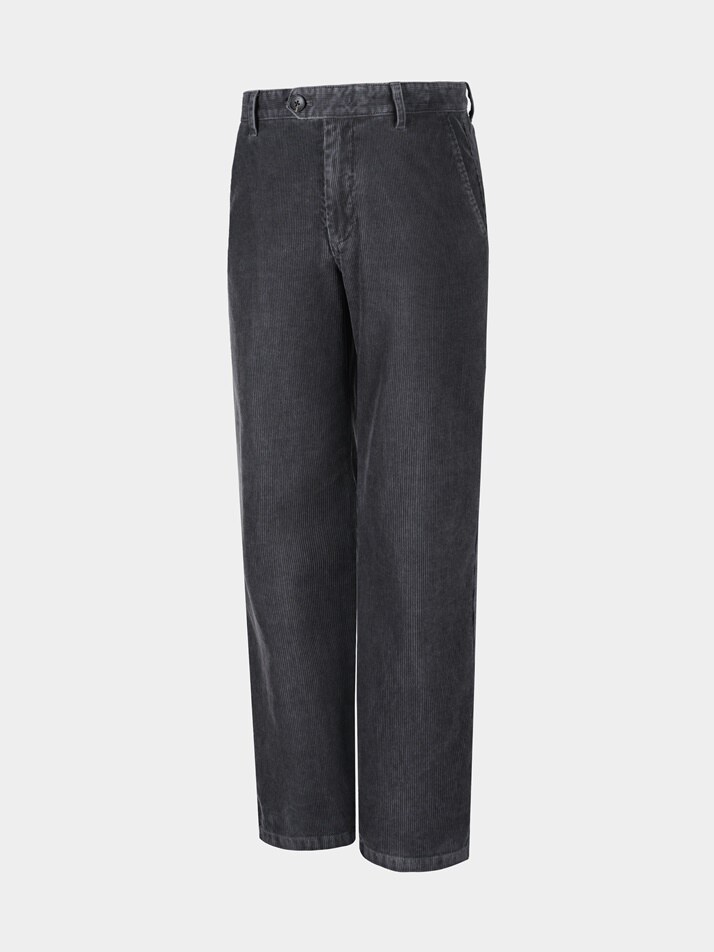 [birbante] 가먼트워싱 코듀로이 R.C핏 치노 팬츠 - 그레이