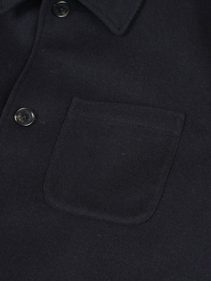 [birbante] 울 블렌드 퀼팅 자켓 - 블랙