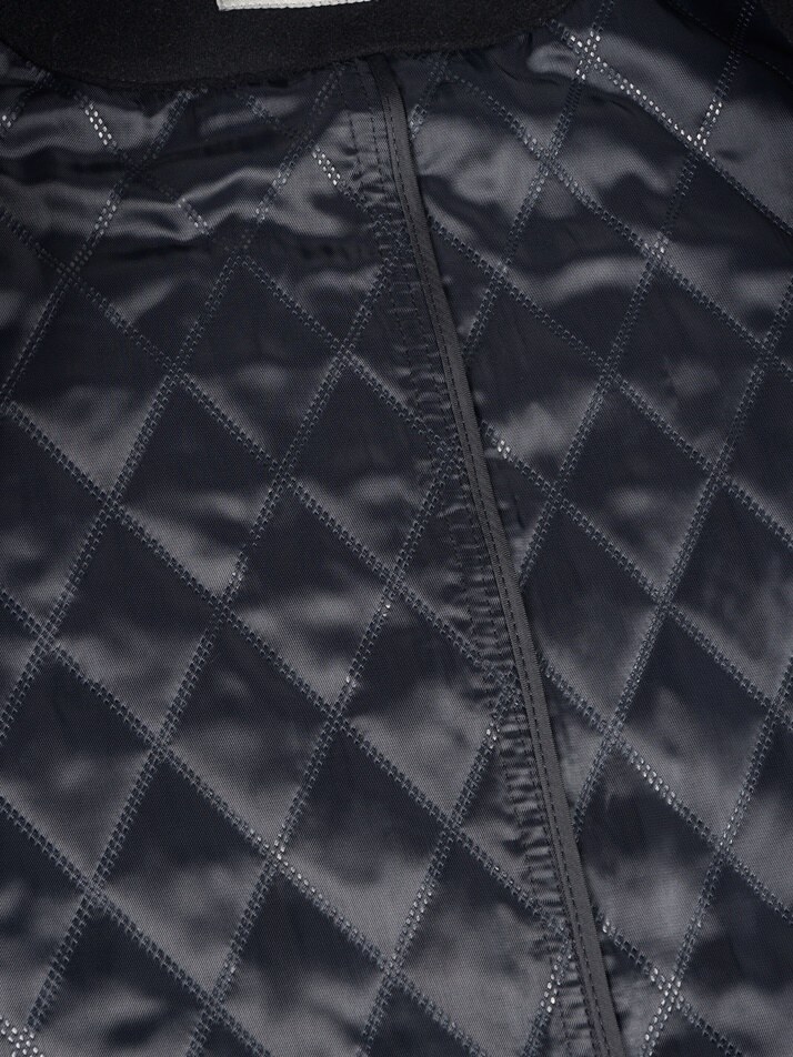 [birbante] 울 블렌드 퀼팅 자켓 - 블랙