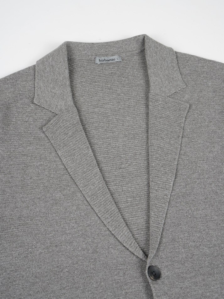 [birbante] 소프트 워셔블 자켓 가디건 - 멜란 베이지