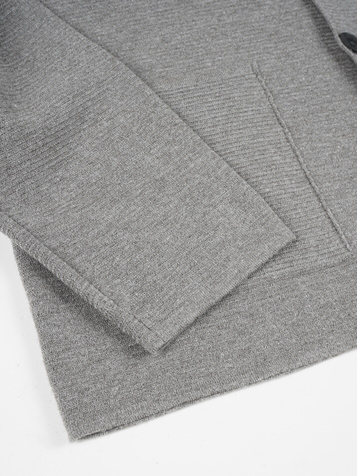 [birbante] 소프트 워셔블 자켓 가디건 - 멜란 베이지