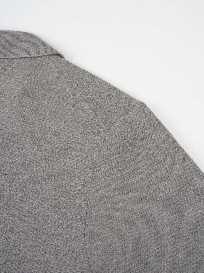 [birbante] 소프트 워셔블 자켓 가디건 - 멜란 베이지