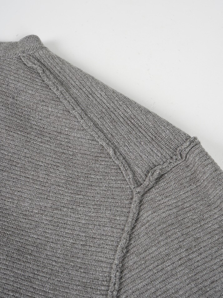 [birbante] 소프트 워셔블 자켓 가디건 - 멜란 베이지