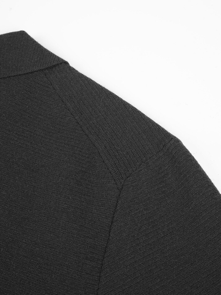 [birbante] 소프트 워셔블 자켓 가디건 - 차콜