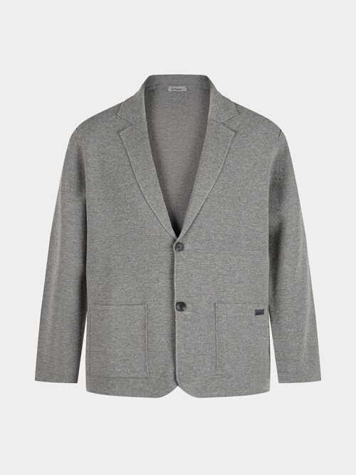 [birbante] 소프트 워셔블 자켓 가디건 - 멜란 베이지