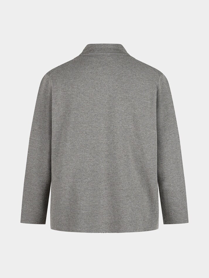 [birbante] 소프트 워셔블 자켓 가디건 - 멜란 베이지