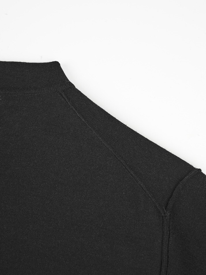 [birbante] 소프트 워셔블 카라 가디건 - 블랙