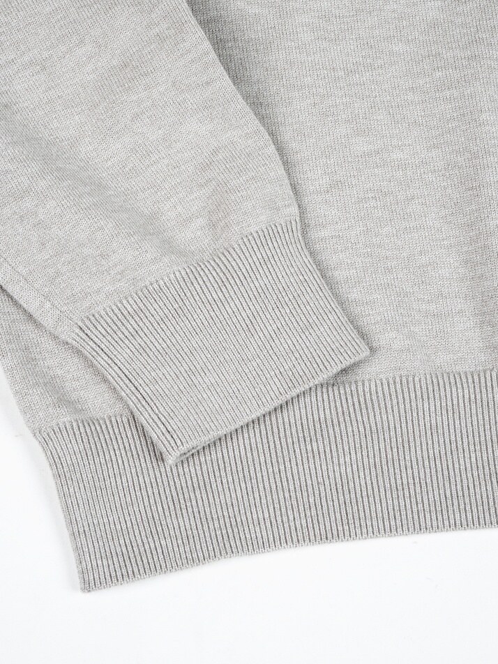 [birbante] 소프트 워셔블 카라 니트 - 아이보리