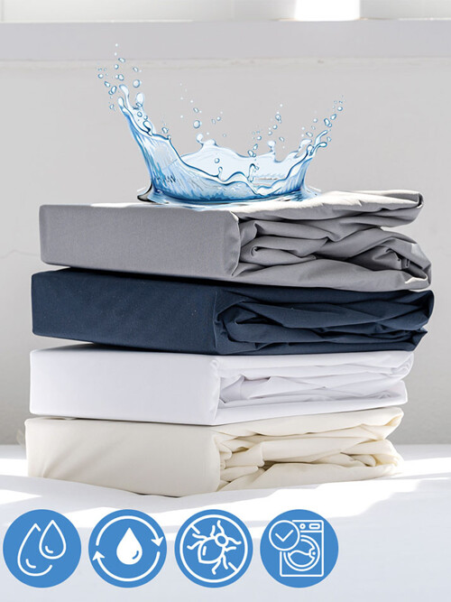 워터프리 항균 방수 매트리스커버 S/SS/Q/K 4컬러