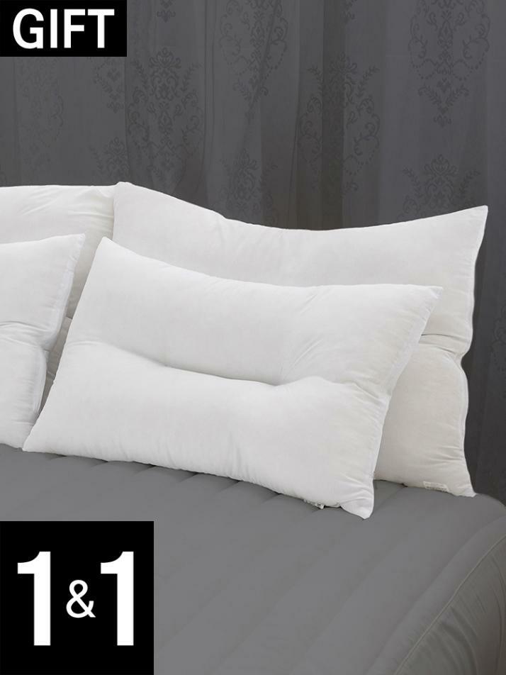 [1+1] 퓨어 지퍼형 워셔블 경추베개솜 2size