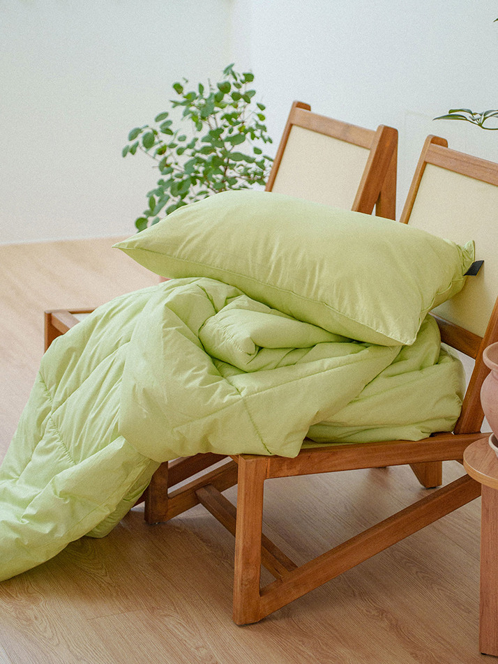 더오가닉 순면 항균 사계절 이불베개세트 SS/Q 5컬러