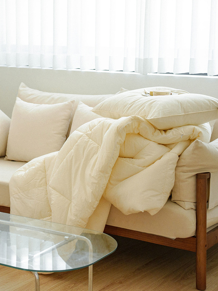 더오가닉 순면 항균 사계절 이불베개세트 SS/Q 5컬러