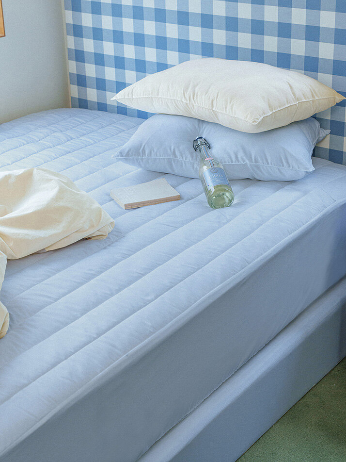 카이 항균 누빔 매트커버 매트리스커버 SS/Q 7컬러