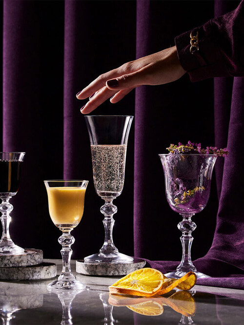 크로스노 크리스타 위스키 샷잔 보드카 글래스 6P 세트