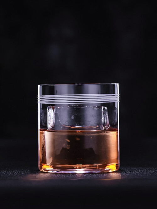[CRISON]크리슨 스트라이프 온더락 글래스 300ml WK5201