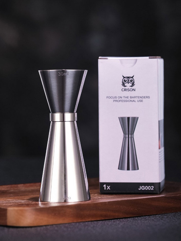 [CRISON]크리슨 프로스트 지거 JG002 칵테일용품 스텐레스 양면지거 30ml/60ml