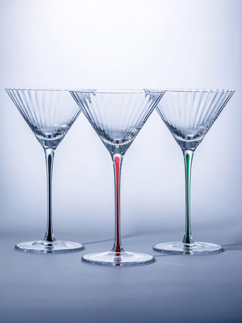 [CRISON]크리슨 하이엔드 컬러스템 마티니 글래스 PCT201 125ml